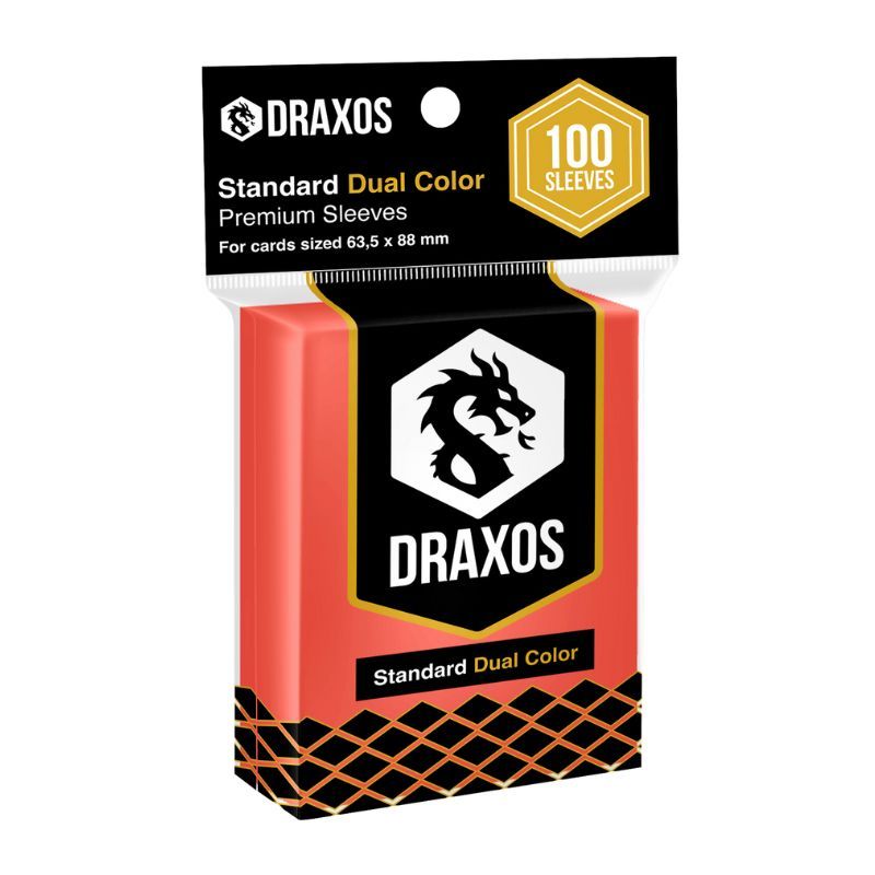 Protectores Standard Dual Color Red 63,5x88mm