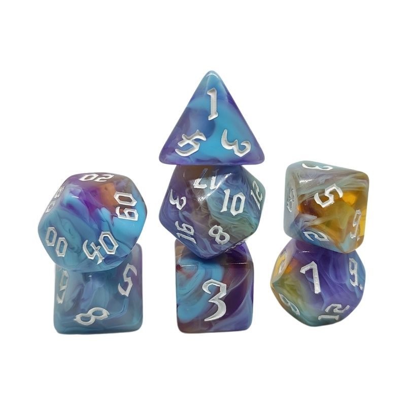 Set de Dados de Rol - Four Color: Celestial Sands